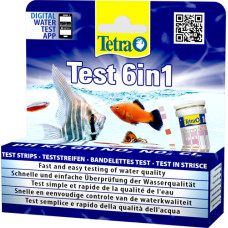 Tetra Test 6 in 1 (tesztcsíkok) 25 db