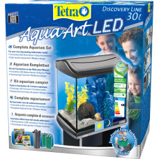Tetra AquaArt LED Discovery Line antracit 30 L - Day/Night világítással