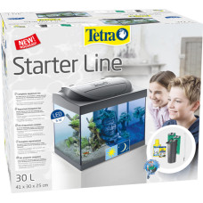 Tetra Starter Line LED, kompletten + LED világítással 30 L fekete